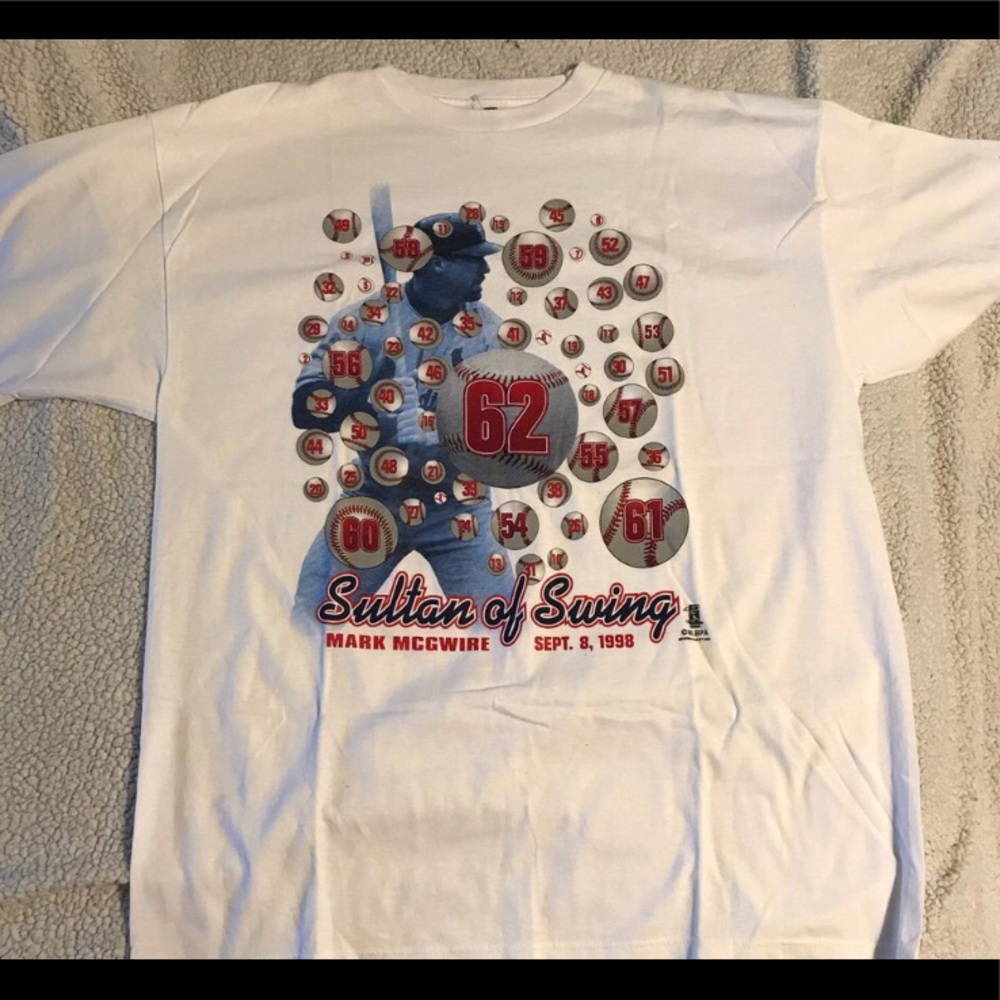 Vintage Made in USA Mark McGwire T Shirt